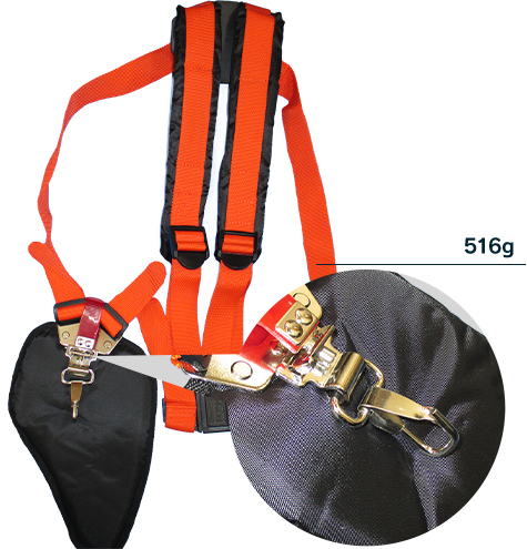 両肩式ハーネス腰当ソフト